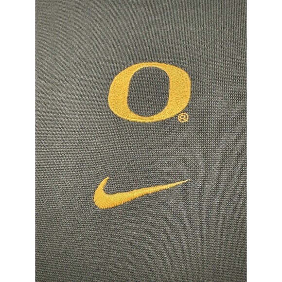 Team Nike Oregon Ducks Mens LS Shirt Sz XXL University Center Check Swoosh - Picture 6 of 16